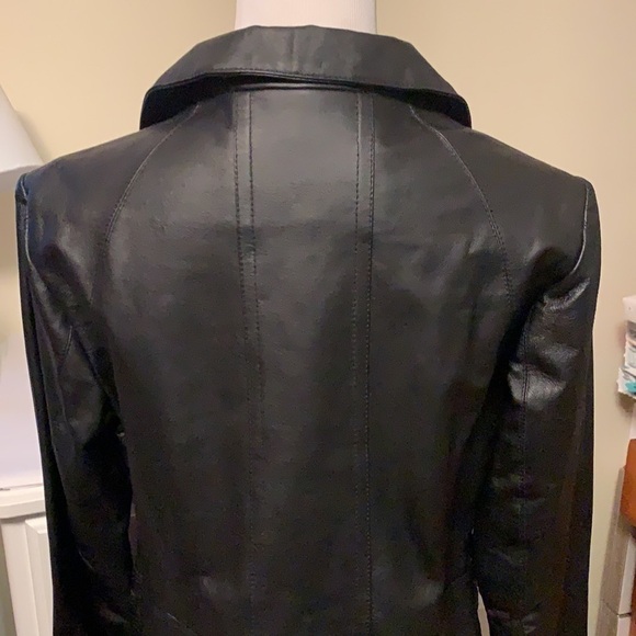 La Nouvelle Renaissance genuine leather jacket, black, new without tags - Picture 6 of 12